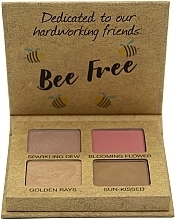 Face & Eye Palette - Bell Hypoallergenic Bee Free Vegan Face&Eye Palette — photo N2