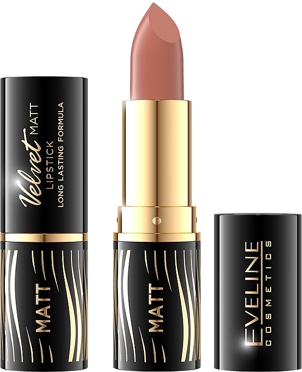 Matte Lipstick - Eveline Cosmetics Velvet Matt Lipstick — photo N1