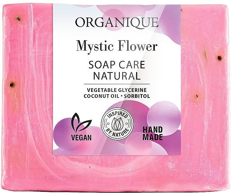 Natural Nourishing Soap - Organique Soap Care Natural Mystic Flower — photo N1