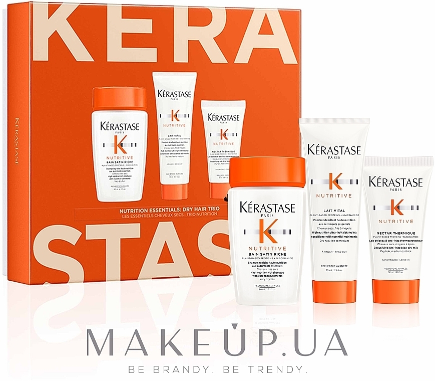 Set - Kerastase Nutritive 2023 (shmp/80ml + h/fondant/75ml + h/milk/50ml) — photo N1