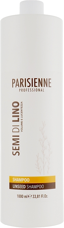 Delicate Shampoo for All Hair Types with Linseed Extract - Parisienne Italia Evelon Semi Di Lino Shampoo — photo N1