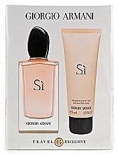 Fragrances, Perfumes, Cosmetics Giorgio Armani Si - Set (edp/100ml + b/l/75ml)