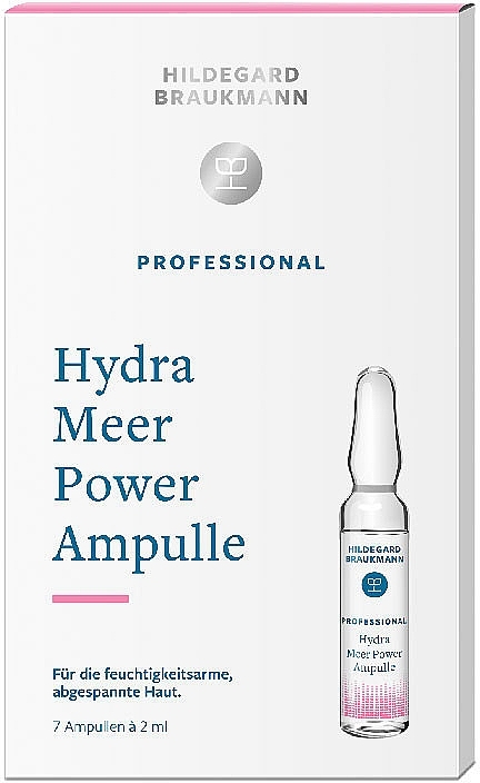 Seawater Face Ampoules - Hildegard Braukmann Professional Hydra Sea Power Ampoule — photo N2