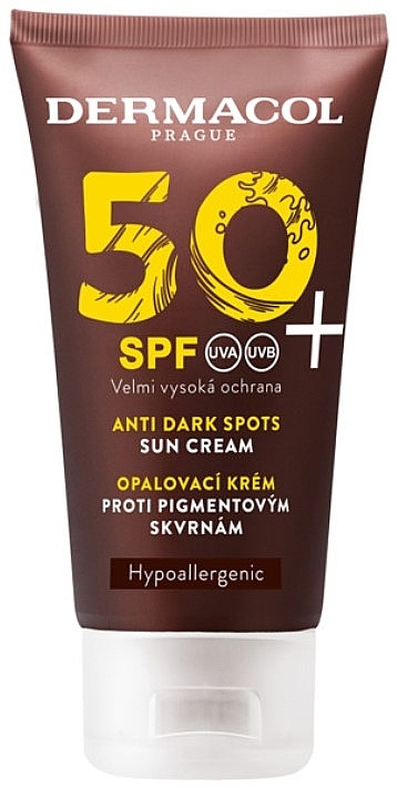 Anti-Pigmentation Sunscreen - Dermacol Anti Dark Spots Sun cream SPF 50+ — photo N1