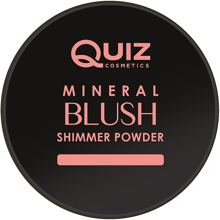 Mineral Powder Blush - Quiz Cosmetics Mineral Powder Collection Blush — photo N1