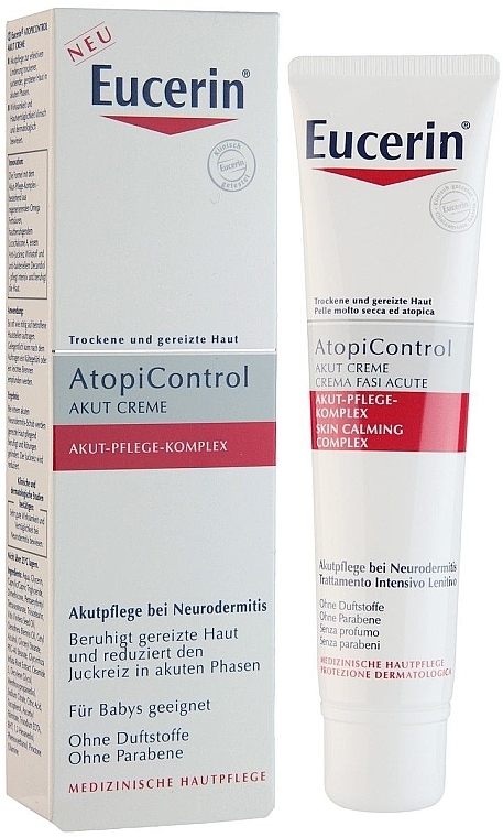 Soothing Cream - Eucerin Atopi Control Skin Calming Complex — photo N1