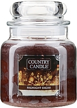 Fragrances, Perfumes, Cosmetics Scented Candle in Jar, 2 wicks - Kringle Candle Midnight Snow