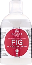 Repair Shampoo - Kallos Cosmetics FIG Booster Shampoo With Fig Extract — photo N1