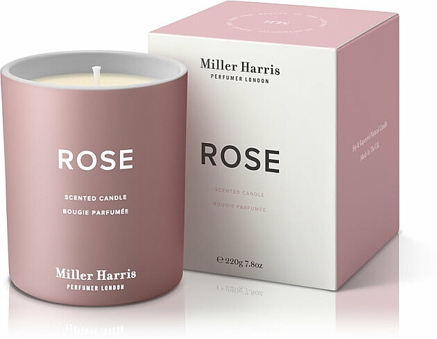 Scented Candle - Miller Harris Rose Scented Candle — photo N3