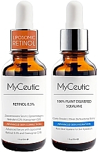 Fragrances, Perfumes, Cosmetics Set - MyCeutic Retinol Skin Tolerance Building Retinol 0.3% Squalane Set 1 (f/ser/30mlx2)