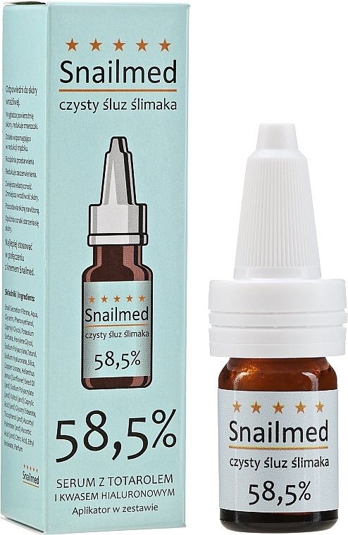 Anti-Acne 58,5% Snail & Totarol Serum - Snailmed — photo N2