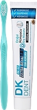 Toothpaste + Toothbrush - Dermokil DKDent Classic Toothpaste — photo N1
