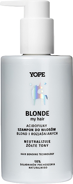 Shampoo for Blonde & Bleached Hair - Yope Blonde — photo N1