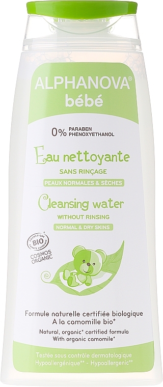 Cleansing Face and Body Water - Alphanova Bebe Cleansing Water — photo N1