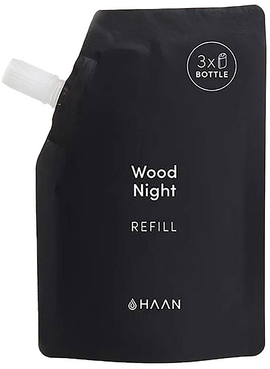 Wood Night Cleansing & Hydrating Hand Spray - HAAN Hand Sanitizer Wood Night (refill)  — photo N1