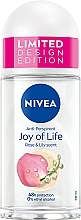 Fragrances, Perfumes, Cosmetics Roll-On Deodorant Antiperspirant - Nivea Joy of Life Antiperspirant