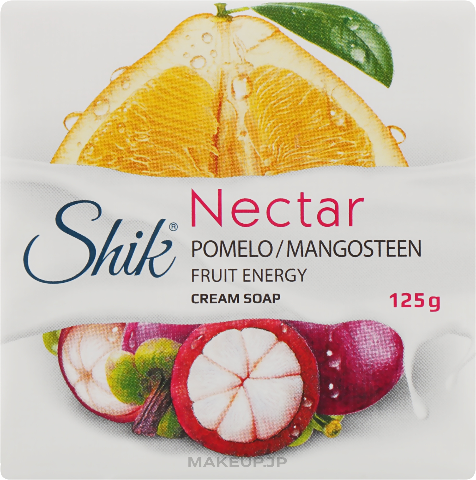 Pomelo & Mangosteen Cream Soap - Shik Nectar Cream Soap — photo 125 g