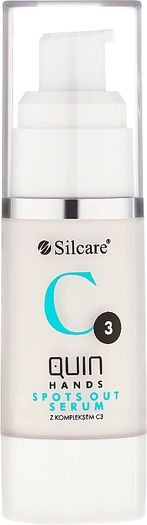 Hand Care Serum - Silcare Quin Hands Spots Out Serum C3 Complex — photo N1