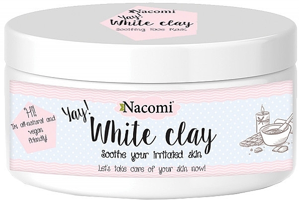 White Clay for Face - Nacomi White Clay — photo N1