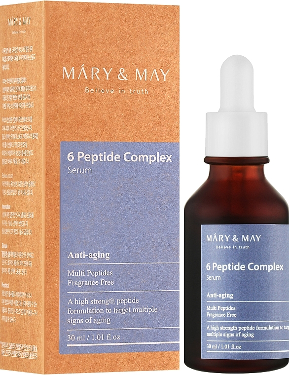 Peptide Complex Serum - Mary & May 6 Peptide Complex Serum — photo N2