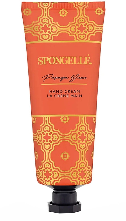 Moisturising Hand Cream - Spongelle Papaya Yuzu Hand Cream — photo N2