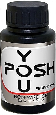 Gel Polish Finish Top Coat without Sticky Layer - YouPOSH Rubber None-Wipe Top — photo N3