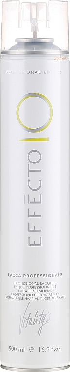 Medium Hold Hair Spray - Vitality's Effecto Lacce Professionale — photo N3