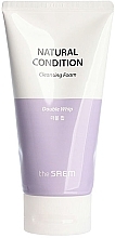 Fragrances, Perfumes, Cosmetics Face Cleansing Foam for Sensitive Skin - The Saem Natural Condition Cleansing Foam Double Whip
