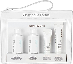 Fragrances, Perfumes, Cosmetics Set - Diego Dalla Palma Icon Time Travel Kit (f/milk/50ml + tonic/50ml + cr/5ml + f/cr/15ml + bag)
