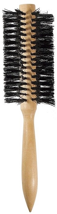 Wooden Hair Brush, round - Titania — photo N3