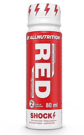 Dietary Supplement 'Energy Drink' - AllNutrition Red Shock — photo N2