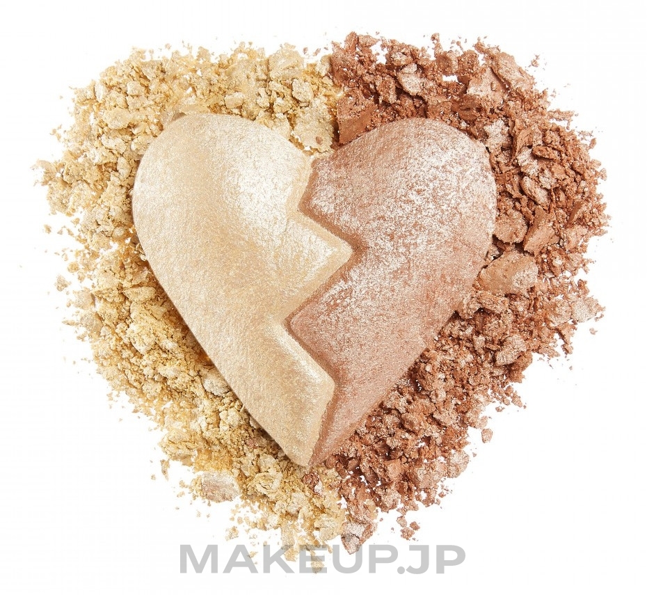 Highlighter - I Heart Revolution Heart Breakers Powder Highlighter — photo Spirited