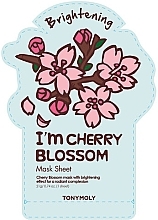 Fragrances, Perfumes, Cosmetics Sakura Blossom Extract Sheet Face Mask - Tony Moly I'm Real Cherry Blossom Mask Sheet