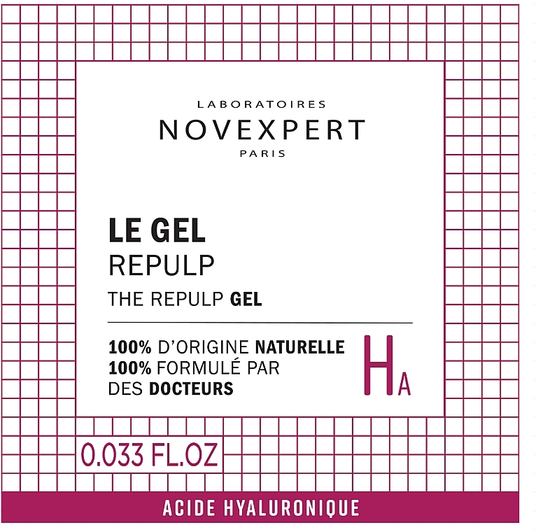 Face Filler Gel - Novexpert Hyaluronic Acid The Repulp Gel (sample) — photo N2