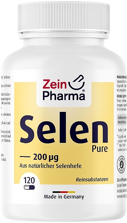 Selenium Dietary Supplement, 200 µg, capsules - ZeinPharma Selenium Pure 200µg — photo N1