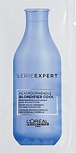 Fragrances, Perfumes, Cosmetics Yellow Neutralizing Shampoo - L'Oreal Professionnel Serie Expert Blondifier Cool Shampoo (sample)