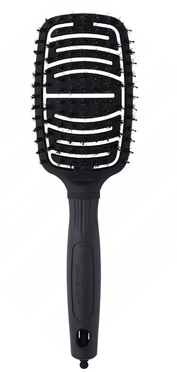 Styling Hair Brush - Olivia Garden Black Label Flex — photo N1