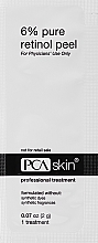 Fragrances, Perfumes, Cosmetics 6% Pure Retinol Face Peeling - PCA Skin 6% Pure Retinol Peel (sample)