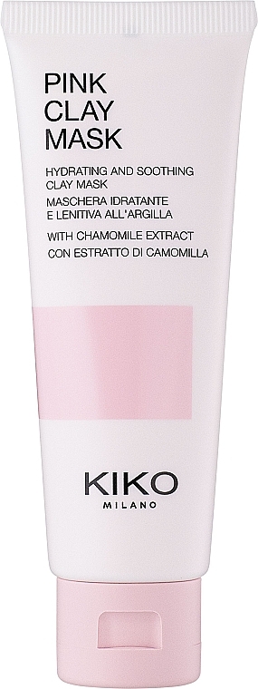 Moisturizing Soothing Chamomile & Pink Clay Face Mask - Kiko Milano Pink Clay Mask — photo N1