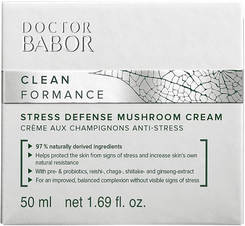 フェイスクリーム - Babor Doctor Stress Defense Mushroom Cream — photo N2