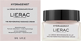 Moisturizing Face Cream - Lierac Hydragenist The Rehydrating Radiance Cream — photo N2