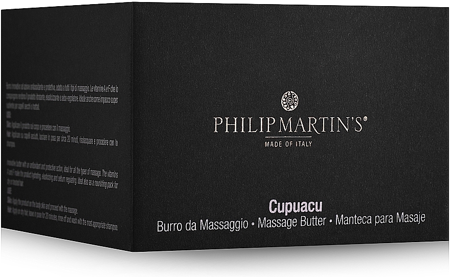 Softening & Soothing Massage Oil - Philip Martin's Cupuacu Massage Butter — photo N7