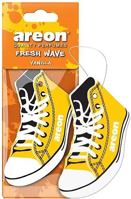 Car Air Freshener, dry, sachet - Areon Fresh Wave Vanilla — photo N1