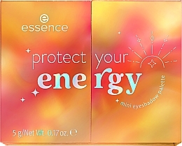 Eye Makeup Palette - Essence Protect Your Energy Mini Eyeshadow Palette — photo N1