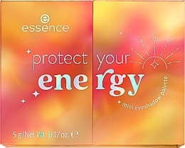 Fragrances, Perfumes, Cosmetics Eye Makeup Palette - Essence Protect Your Energy Mini Eyeshadow Palette