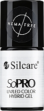 Fragrances, Perfumes, Cosmetics Color Hybrid Nail Gel - Silcare SoPRO