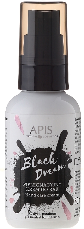 Silk Hand Cream - APIS Professional Black Dream Hand Cream — photo N1