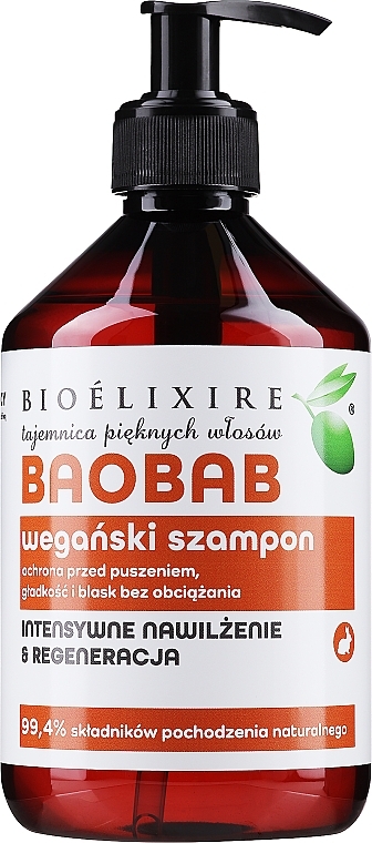 Baobab Shampoo - Bioelixire Baobab Shampoo — photo N1