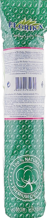 Cotton Pads, 150 pcs - Florika — photo N2