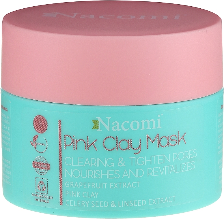 Pink Clay Mask - Nacomi Pink Clay Mask  — photo N1
